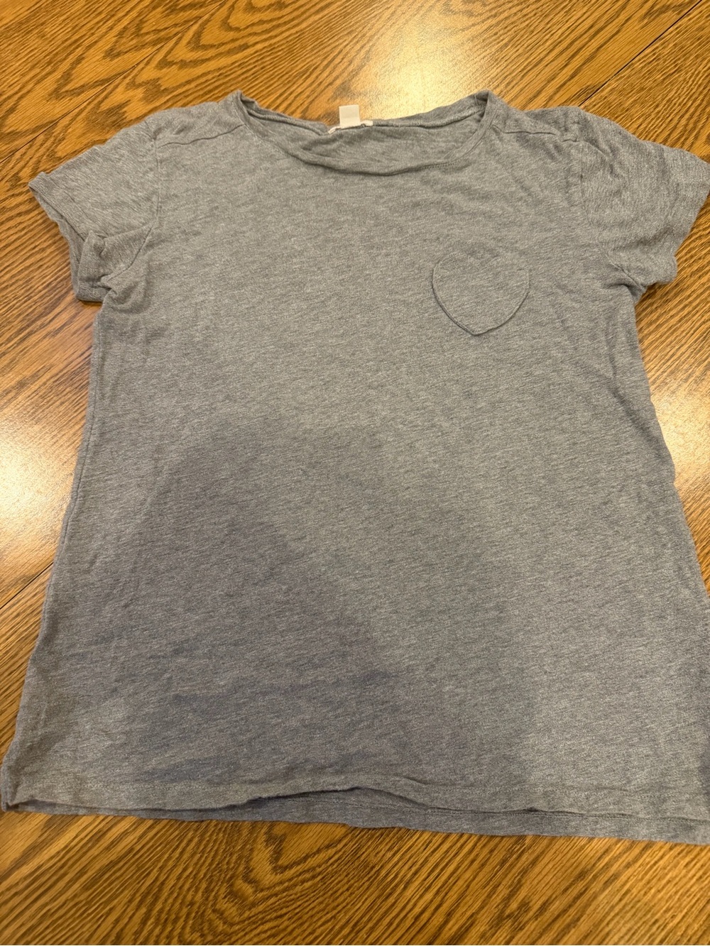 Crewcuts Heather Gray Short Sleeve Pocket Tee